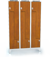 Kleiderschränke mit doppelwandige Tür in Z ALDERA mit Füße 1920 x 1200 x 500